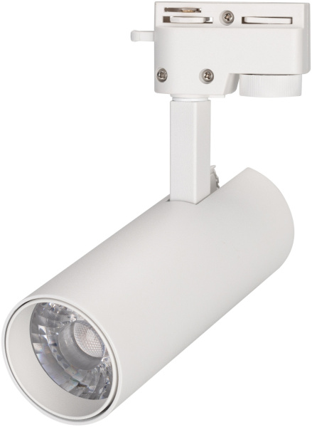 Трековый светильник LGD-GERA-2TR-R55-10W Day4000 (WH, 24 deg) (IP20 Металл) 025903