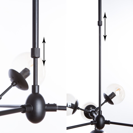 картинка Потолочная люстра A1664SP-12BK от магазина BTSvet