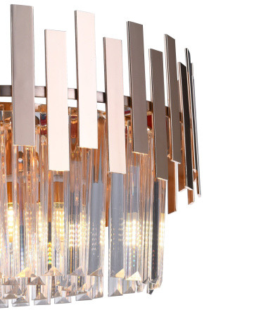 картинка Подвесная люстра хрустальная MEDICI 81430/6C GOLD от магазина BTSvet