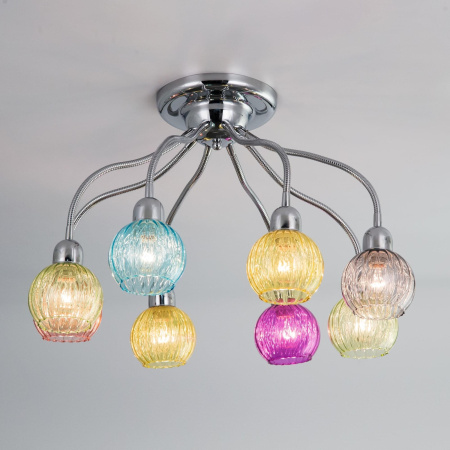 картинка Детская разноцветная люстра Popurri CL604181 от магазина BTSvet