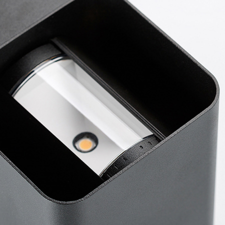 картинка Фасадный светильник светодиодный LGD-Wall-Vario-J2B-12W Warm White (Arlight, IP54 Металл, 3 года) 021932 от магазина BTSvet