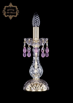 Хрустальная настольная лампа 12.24.1-26.Gd.V7010