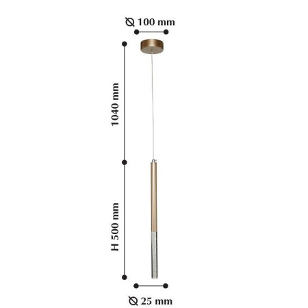 картинка Подвесной светильник Cylindro 2210-1P от магазина BTSvet