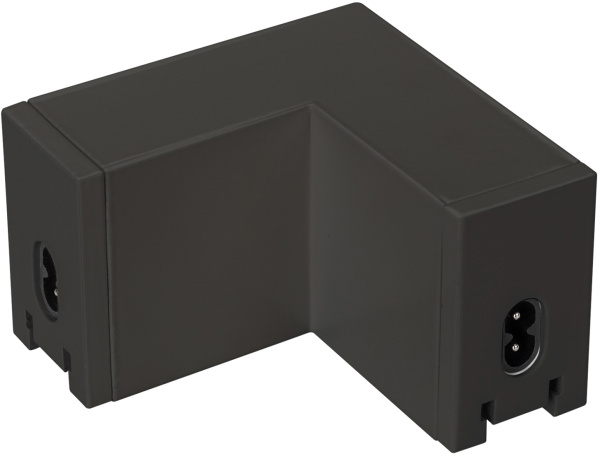 Коннектор угловой NEO-CLIP-38-CON-L-BK (Arlight, IP40 Металл, 3 года) 028996