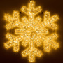 картинка Световая фигура светодиодная ARD-SNOWFLAKE-M11-1250x1200-604LED Warm (230V, 36.5W) (Ardecoled, IP65) 034261 от магазина BTSvet