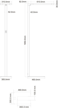 картинка Торшер Office One 343030 от магазина BTSvet