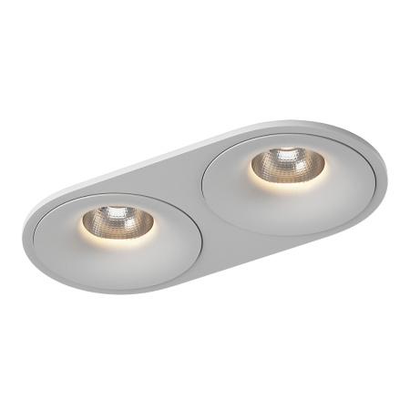 картинка Рамка для светильника двойная COMBO-4R2-WH от магазина BTSvet