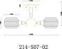 картинка Люстра потолочная на штанге 214-507-02 от магазина BTSvet