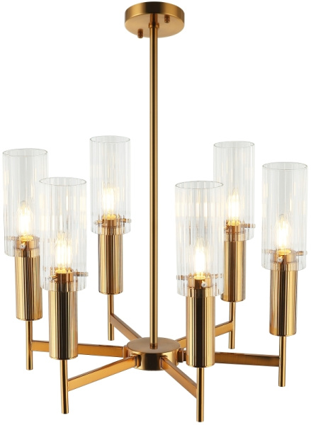 картинка Люстра потолочная на штанге Wunder 2160/05/06P от магазина BTSvet