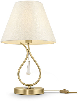 Интерьерная настольная лампа с выключателем Madeline FR2019TL-01BS