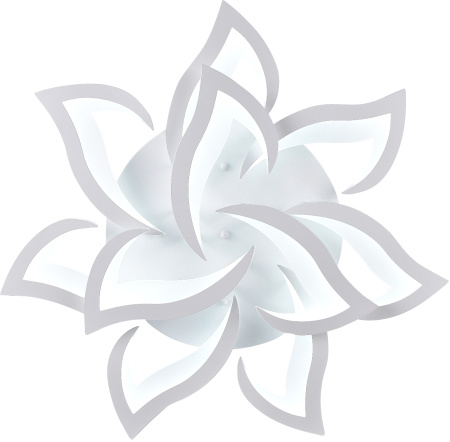 картинка Потолочная люстра светодиодная с управлением смартфоном и пультом регулировкой цветовой температурой и яркости ночным режимом и таймером LED LAMPS 81224 от магазина BTSvet