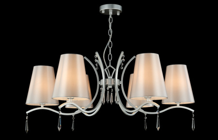 картинка Подвесная люстра RENATA SP6 SILVER от магазина BTSvet