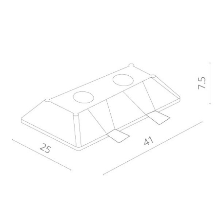 картинка Встраиваемый светильник Invisible A9270PL-2WH от магазина BTSvet