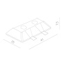картинка Встраиваемый светильник Invisible A9270PL-2WH от магазина BTSvet