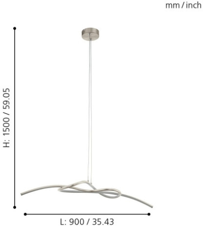 картинка Подвесной светильник Novafeltria 97938 от магазина BTSvet