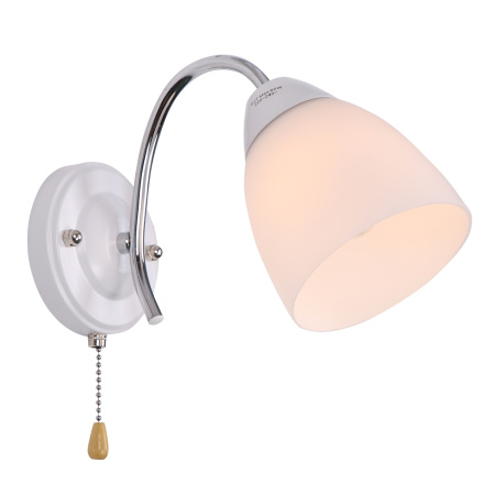 Бра с выключателем MD.8410-1-W CH+WH