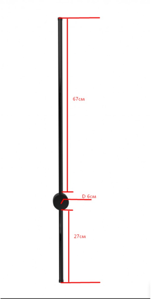 картинка Настенный светильник светодиодный Локи 08423-100,19(3000K) от магазина BTSvet
