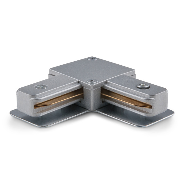 картинка Коннектор угловой для однофазного шинопровода Track Rail SL Surface TRC-1-1-L-CH от магазина BTSvet