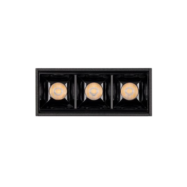 картинка Трековый светильник светодиодный MAG-LASER-45-L84-3W Warm3000 (BK, 15 deg, 24V) (Arlight, IP20 Металл, 3 года) 027623 от магазина BTSvet