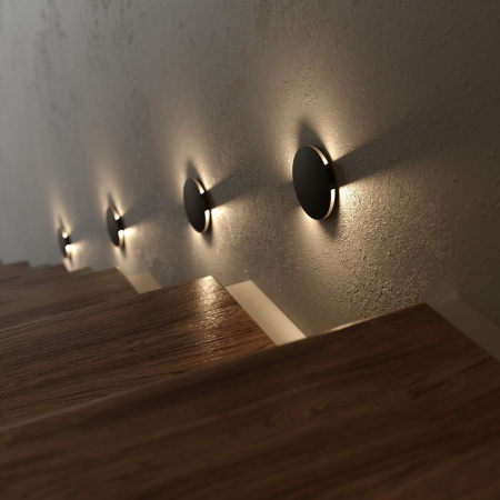 картинка Подсветки для лестниц и ступеней Step MRL LED 1119 MRL LED 1119 черный от магазина BTSvet