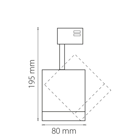 картинка Трековый светодиодный светильник Canno 301562 от магазина BTSvet
