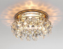картинка Встраиваемый светильник K7070 CL/G от магазина BTSvet