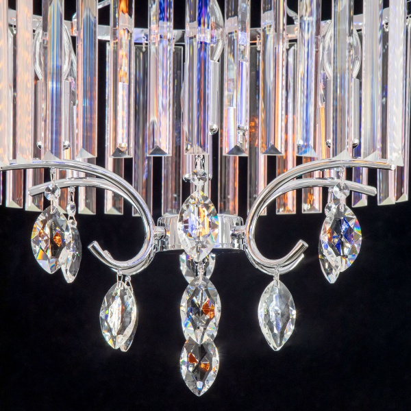 картинка Люстра подвесная хрустальная Хром Инга CL335161 от магазина BTSvet