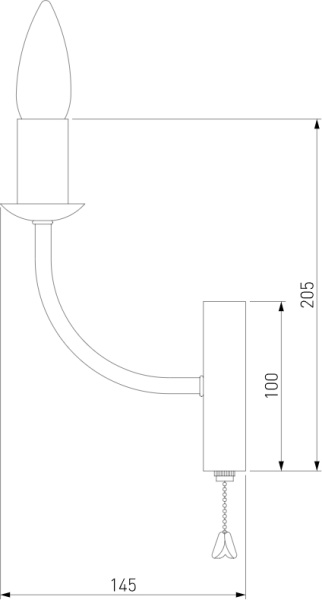 картинка Бра Santi 60139/1 от магазина BTSvet
