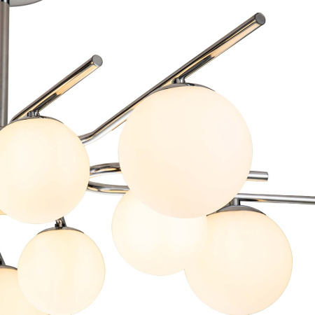картинка Потолочная люстра на штанге Sphere 642/10P E27*60W Silver от магазина BTSvet