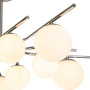 картинка Потолочная люстра на штанге Sphere 642/10P E27*60W Silver от магазина BTSvet