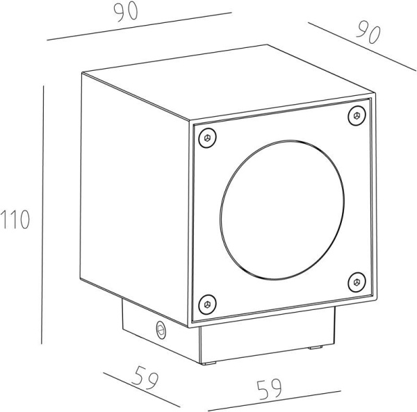 картинка Архитектурная подсветка Cubodo 730328 от магазина BTSvet