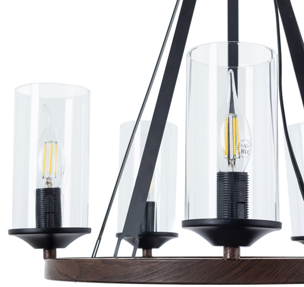 картинка Подвесная люстра Dalim A7014SP-5BK от магазина BTSvet