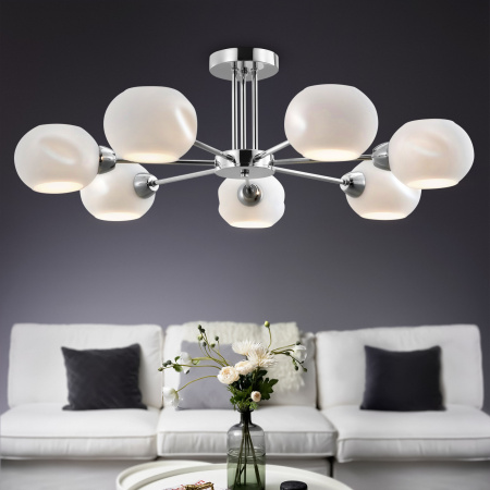 картинка Потолочная люстра на штанге Rivoli Doris 2080-307 от магазина BTSvet