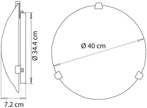 картинка Настенно-потолочный светильник Medusa A3720PL-3CC от магазина BTSvet