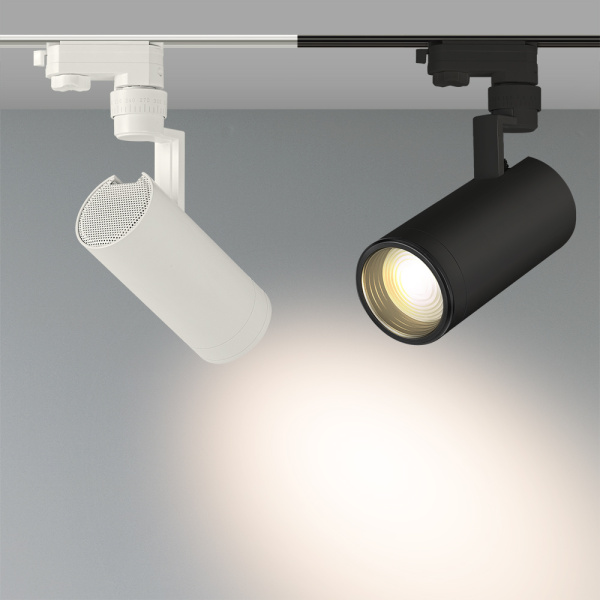 картинка Трековый светильник LGD-ZEUS-2TR-R67-10W Warm3000 (BK, 20-60 deg) (IP20 Металл) 025941 от магазина BTSvet