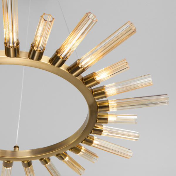 картинка Подвесная люстра светодиодная Sole 557 магазин BTSvet картинка Подвесная люстра светодиодная Sole 557 от магазина BTSvet