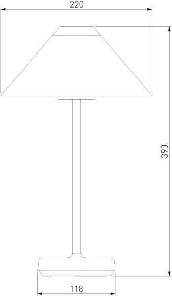 картинка Настольный светильник с аккумулятором Elektrostandard Mistery TL70210 от магазина BTSvet