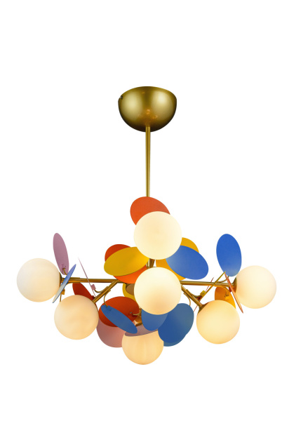 Подвесная люстра светодиодная для детской Matisse 10008/8 mult Подвесная люстра светодиодная для детской Matisse 10008/8 mult