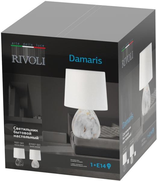 картинка Настольная лампа Damaris D7037-501 от магазина BTSvet
