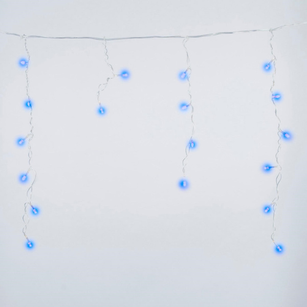 картинка Бахрома светодиодная. 1.8м. 48 светодиодов Синий свет ULD-B1805-048/DTA BLUE IP20 от магазина BTSvet