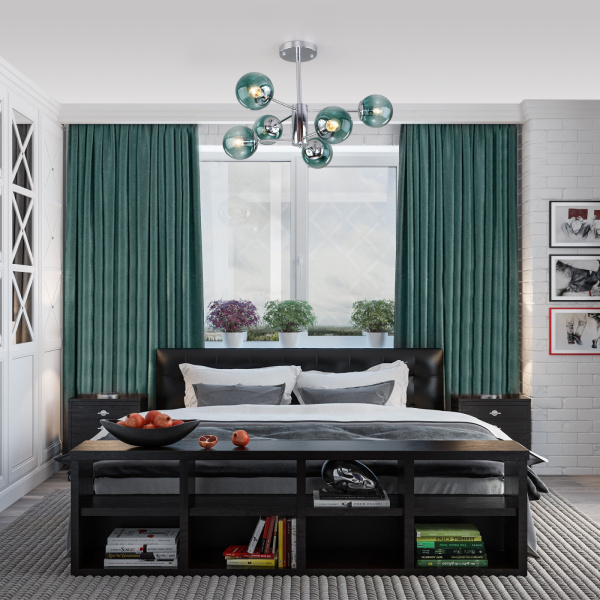 картинка Потолочная люстра Ascot 30166/6 магазин BTSvet картинка Потолочная люстра Ascot 30166/6 от магазина BTSvet