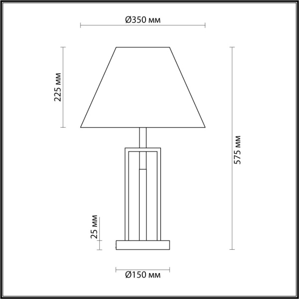 картинка Настольная лампа Fletcher 5290/1T от магазина BTSvet