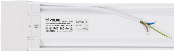 картинка Светильник линейный накладной ULO-Q155 ULO-Q155 AL120-36W/4000K WHITE от магазина BTSvet