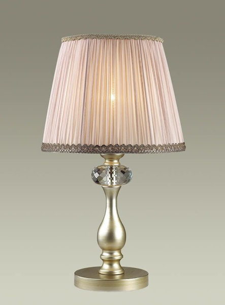 картинка Настольная лампа с хрусталем Aurelia 3390/1T от магазина BTSvet