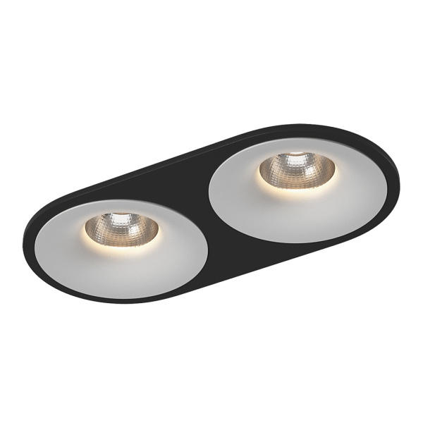 картинка Рамка для светильника двойная COMBO-4R2-BL от магазина BTSvet