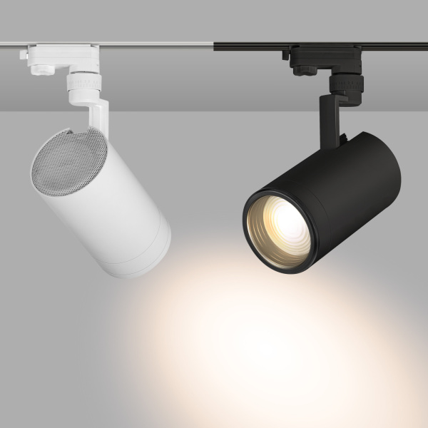 картинка Трековый светильник светодиодный LGD-ZEUS-4TR-R100-30W Warm (WH, 20-60 deg) (Arlight, IP20 Металл, 3 года) 024610 от магазина BTSvet