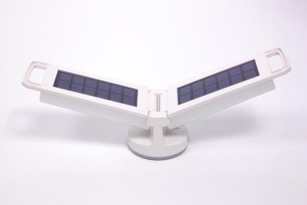 картинка Кемпинговый фонарь светодиодный с выключателем на солнечных батареях IP54 P9041 W от магазина BTSvet