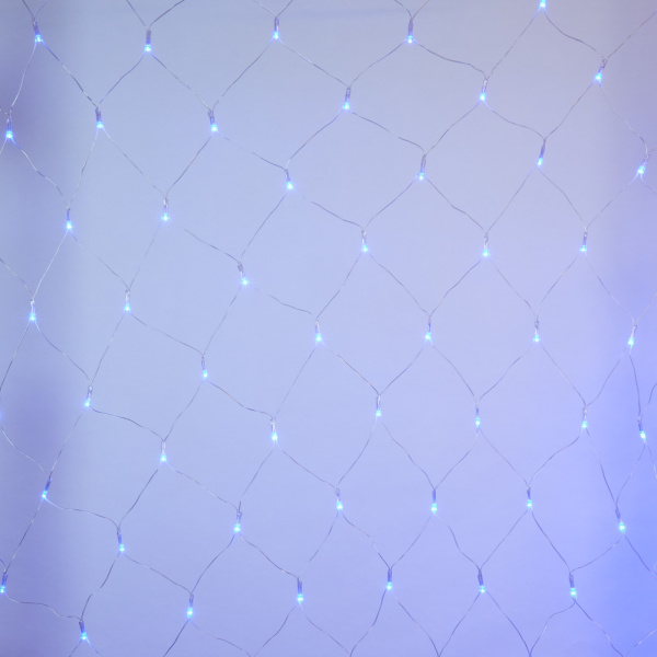 картинка Сетка светодиодная с контроллером. 240 светодиодов. 2.5х2 м. синяя. ULD-N2520-240/DTA BLUE IP20 от магазина BTSvet