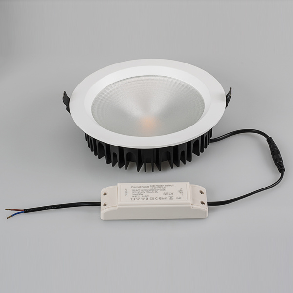 картинка Светодиодный Светильник встраиваемый LED LTD-220WH-FROST-30W Day White 110deg (Arlight, IP44 Металл, 3 года) 021498 от магазина BTSvet