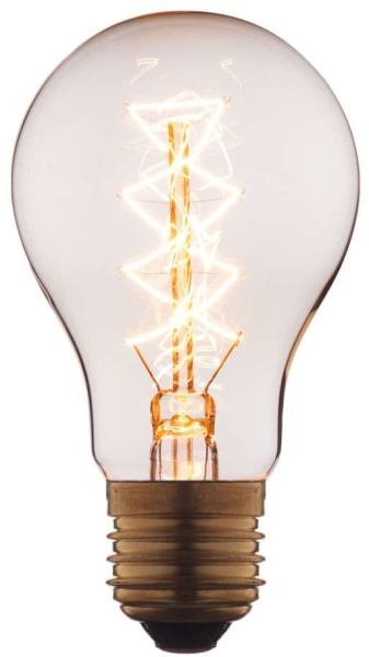 Ретро лампочка накаливания Эдисона груша E27 40W 2400-2800K 1003-C